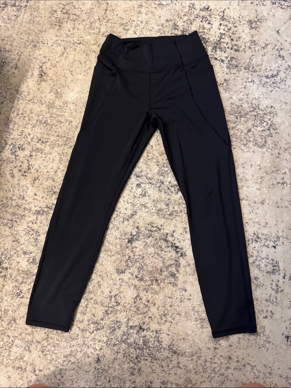 HyperMV Women’s Large Black Active Leggings - High Waist Performance